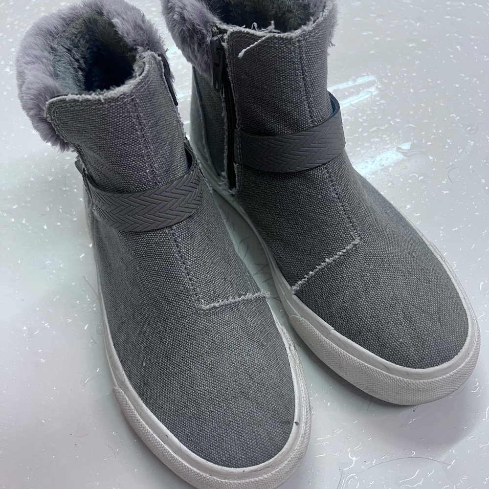 Blowfish faux fur sneaker